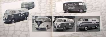 Volkswagen T1 Transporter Modellprogramm 1952 "Wer fährt Transporter" Reuters-Motive Automobilprospekt (8667)